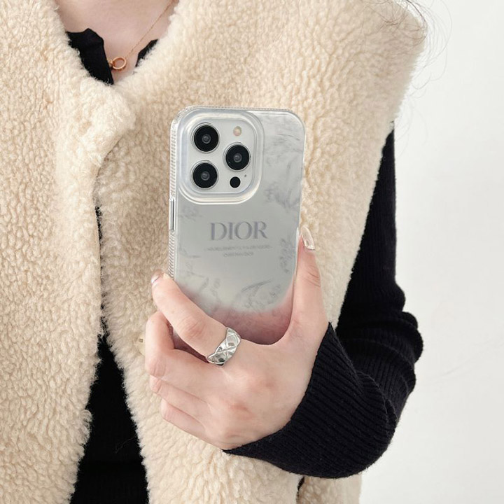 アイフォーン14pro max シルバー カバー Dior