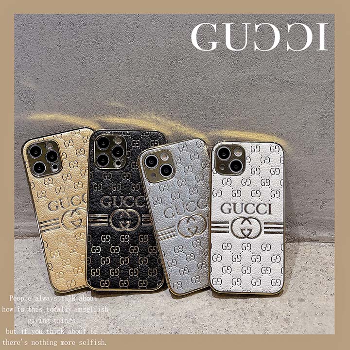Gucci保護ケースiPhone 14皮製