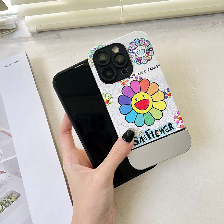 iphone 15pro max カイカイキキ murakami sunflower 携帯ケース 